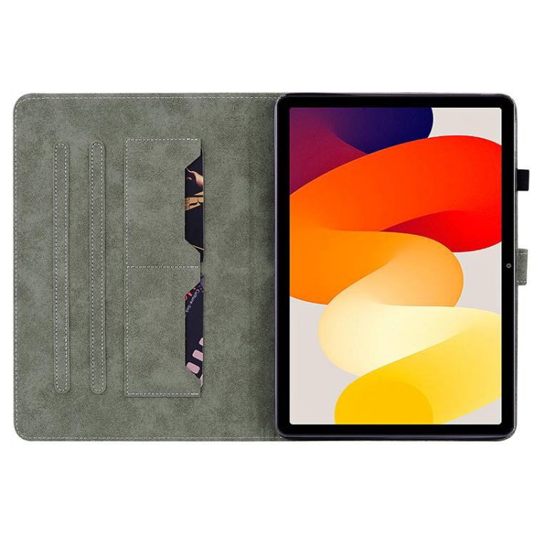 For Redmi Pad 2 / Redmi Pad SE 11 2025 Tiger Pattern Flip Leather Tablet Case