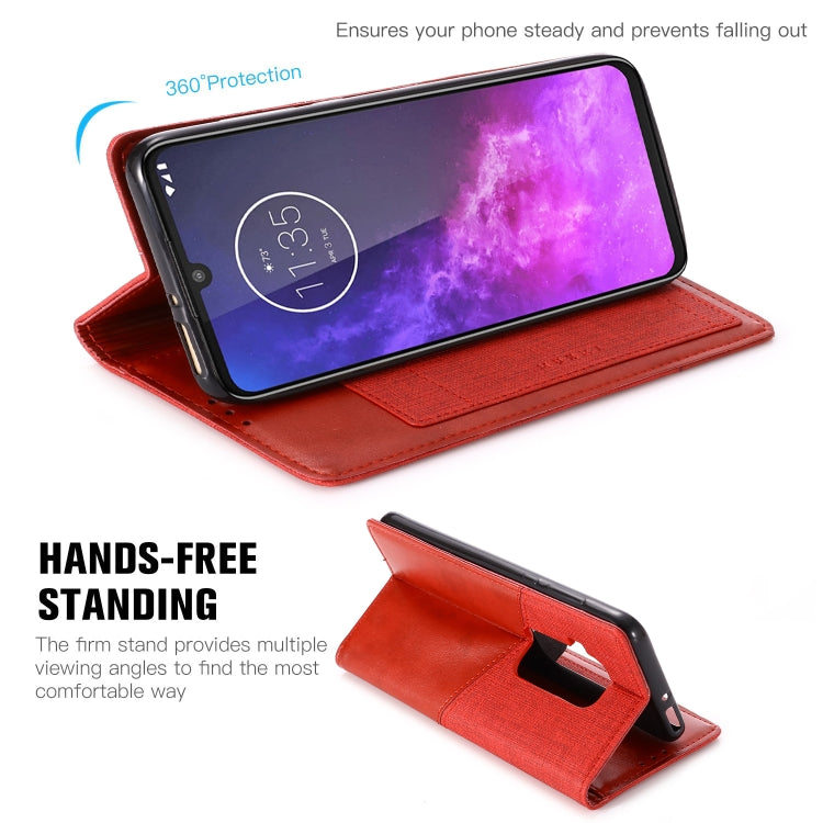 For Motorola Moto One Pro MUXMA MX109 Horizontal Flip Leather Case with Holder & Card Slot & Wallet Function