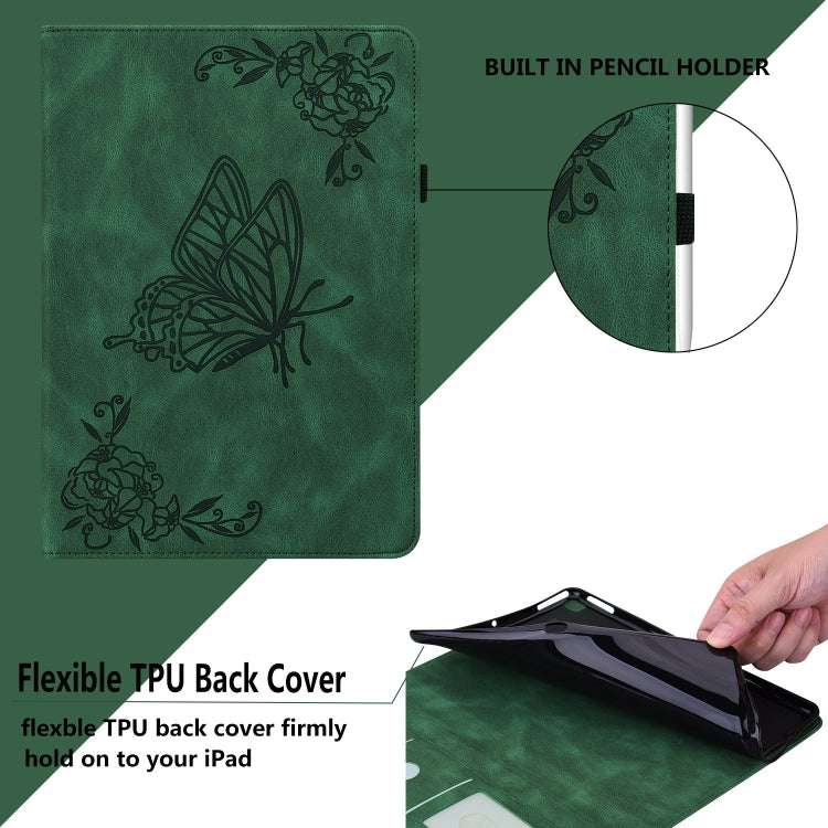 For Xiaomi Redmi Pad Pro 12.1 Butterfly Flower Embossed Leather Tablet Case