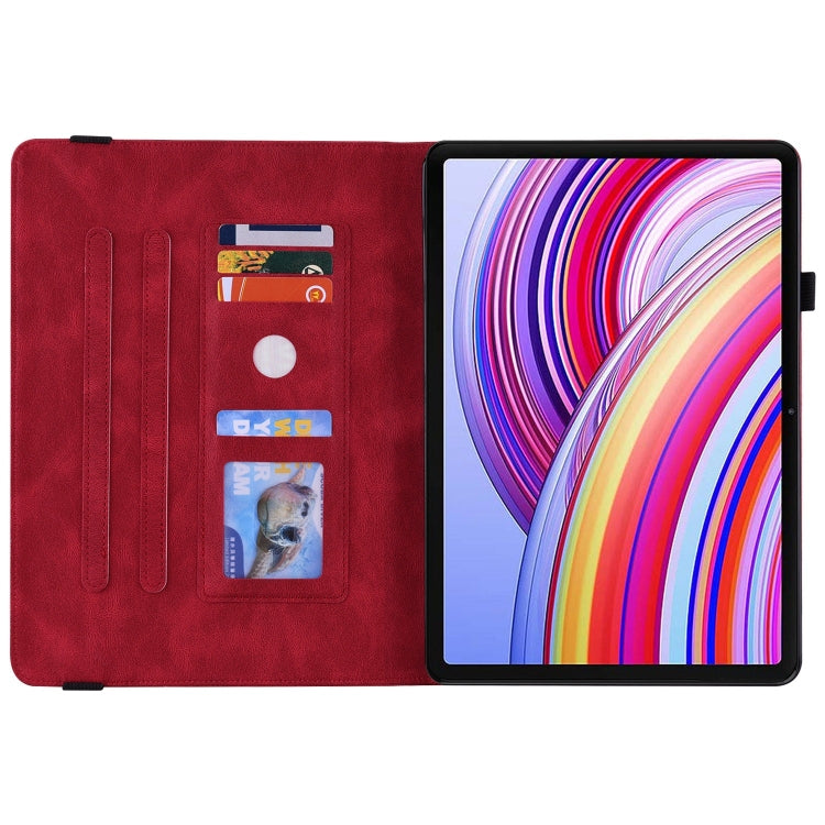 For Xiaomi Redmi Pad Pro 12.1 Butterfly Flower Embossed Leather Tablet Case