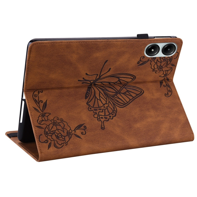 For Xiaomi Redmi Pad Pro 12.1 Butterfly Flower Embossed Leather Tablet Case