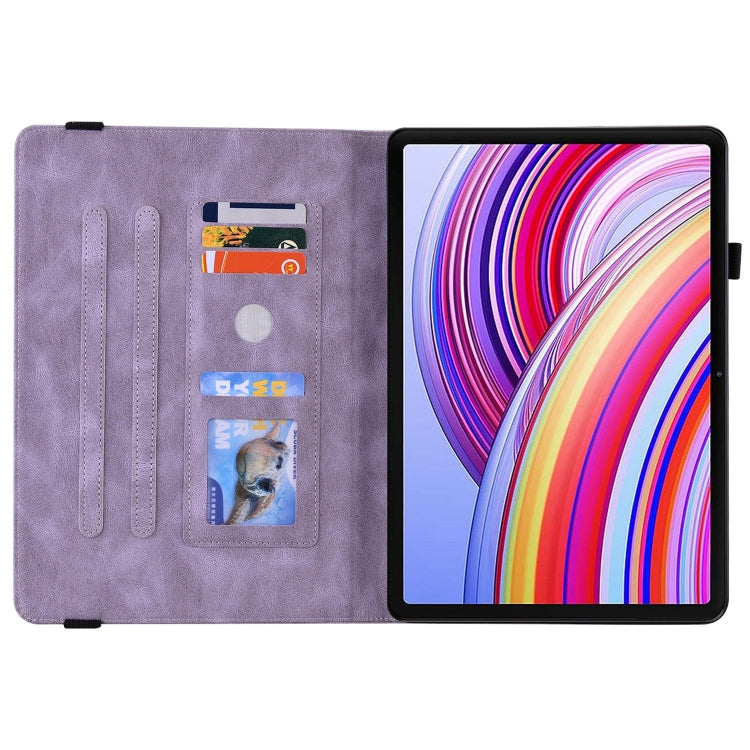 For Xiaomi Redmi Pad Pro 12.1 Butterfly Flower Embossed Leather Tablet Case