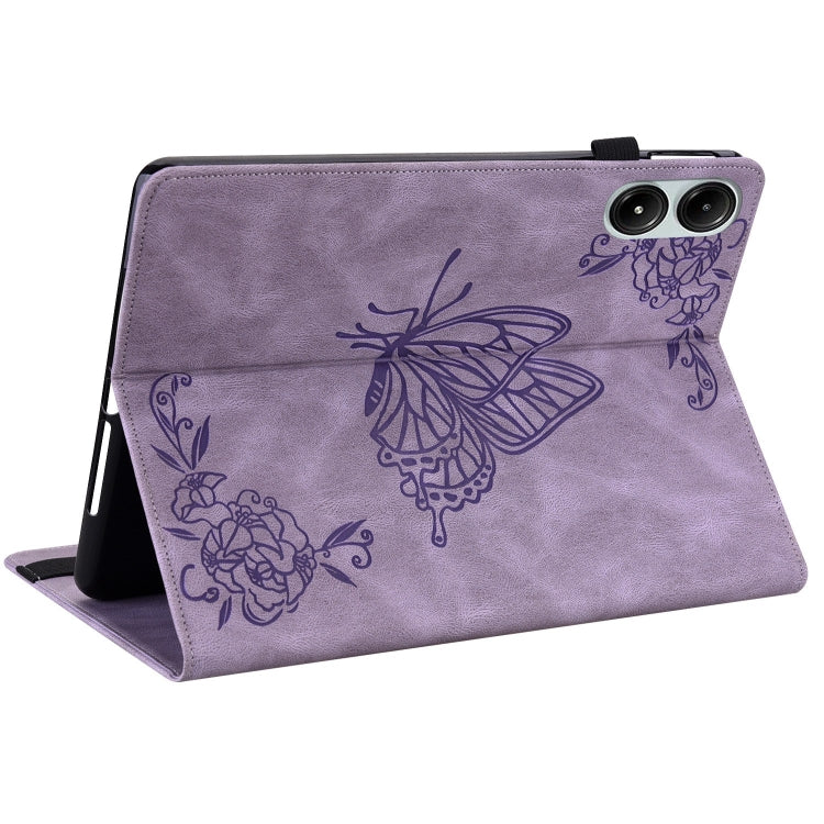 For Xiaomi Redmi Pad Pro 12.1 Butterfly Flower Embossed Leather Tablet Case