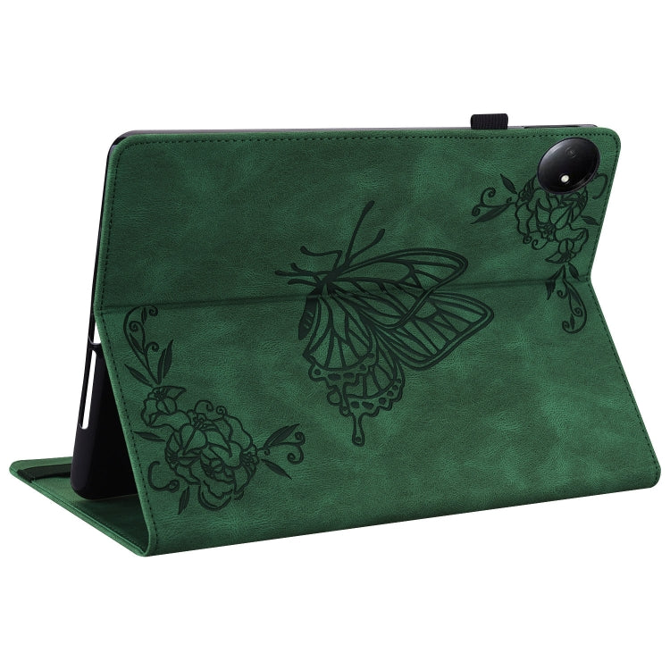 For Xiaomi Redmi Pad SE 8.7 Butterfly Flower Embossed Leather Tablet Case