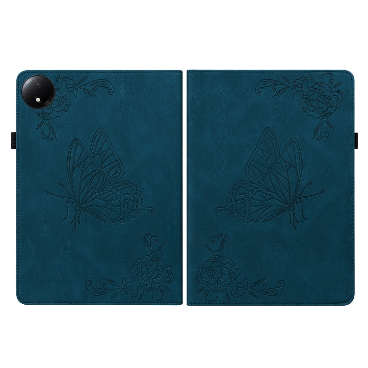 For Xiaomi Redmi Pad SE 8.7 Butterfly Flower Embossed Leather Tablet Case