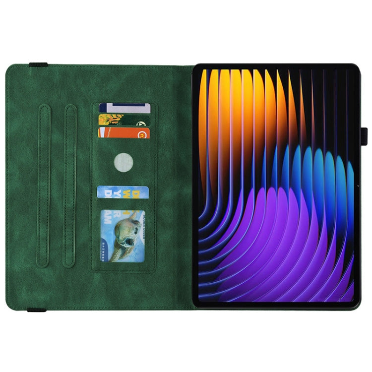 For Xiaomi Pad 7 / Pad 7 Pro Butterfly Flower Embossed Leather Tablet Case