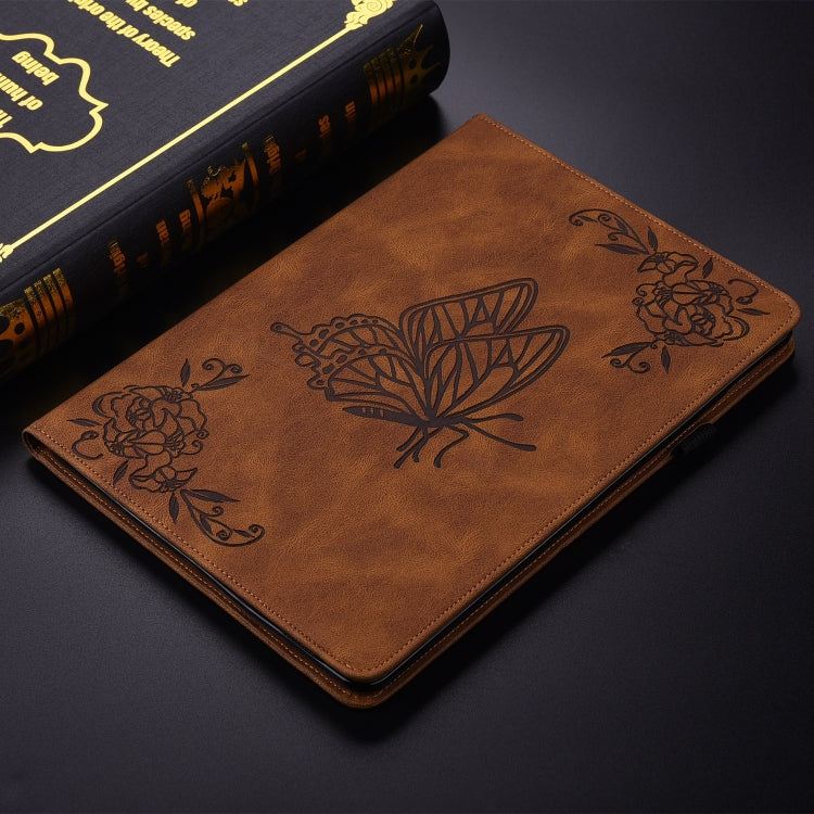 For Xiaomi Pad 7 / Pad 7 Pro Butterfly Flower Embossed Leather Tablet Case