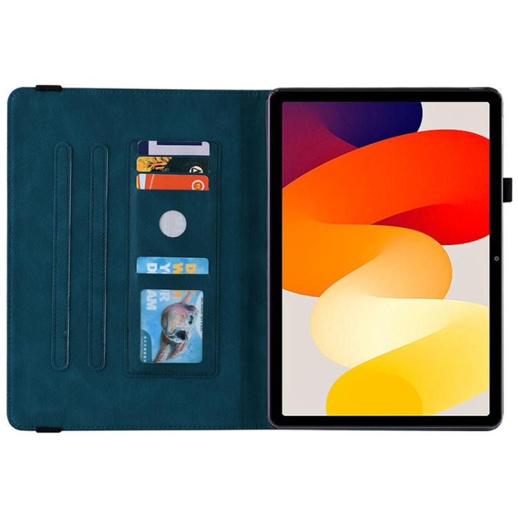 For Redmi Pad 2 / Redmi Pad SE 11 2025 Butterfly Flower Embossed Leather Tablet Case