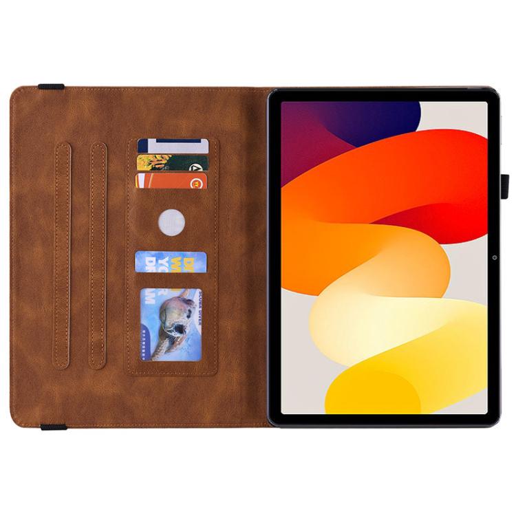 For Redmi Pad 2 / Redmi Pad SE 11 2025 Butterfly Flower Embossed Leather Tablet Case