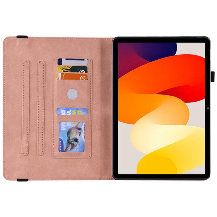 For Redmi Pad 2 / Redmi Pad SE 11 2025 Butterfly Flower Embossed Leather Tablet Case