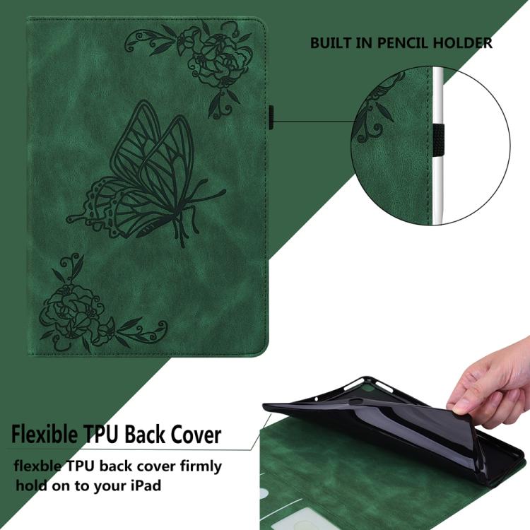 For Xiaomi Redmi K Pad 8.8 inch Butterfly Flower Embossed Leather Tablet Case