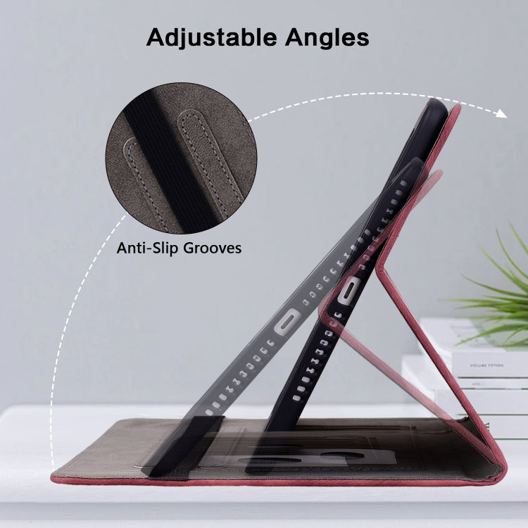 For Xiaomi Redmi Pad SE 8.7 Butterfly Rose Embossed Leather Tablet Case
