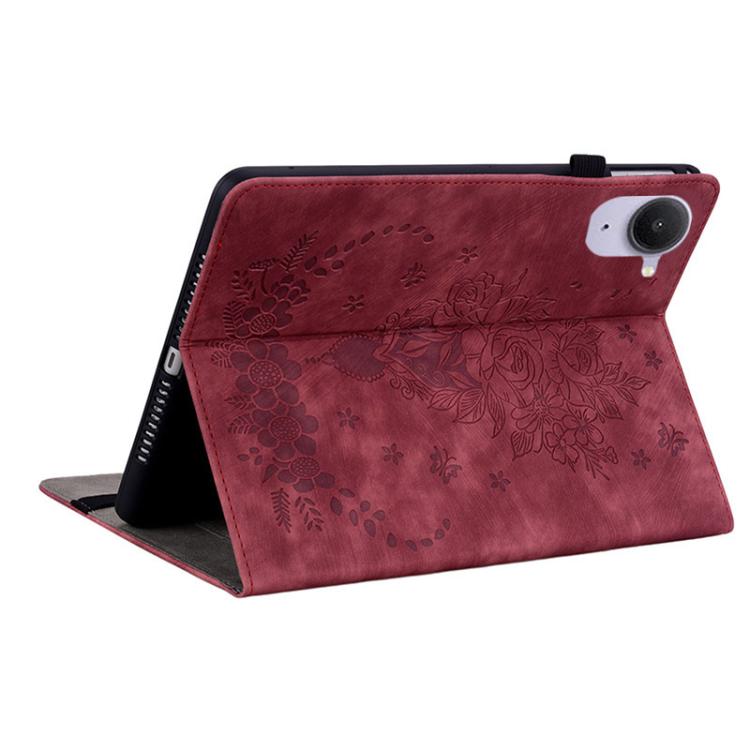For Xiaomi Redmi K Pad 8.8 inch Butterfly Rose Embossed Leather Tablet Case