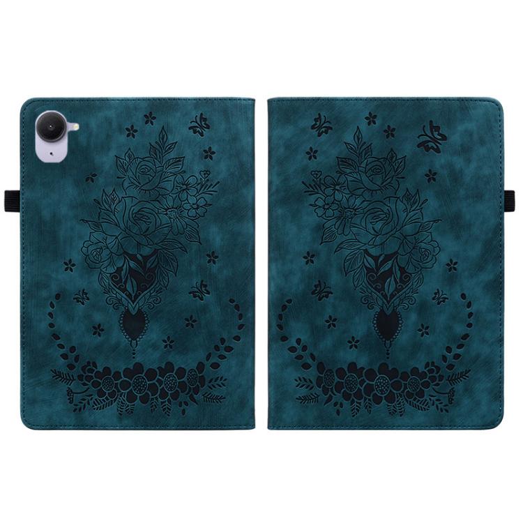 For Xiaomi Redmi K Pad 8.8 inch Butterfly Rose Embossed Leather Tablet Case