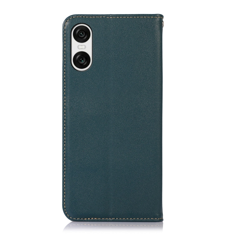 For Sony Xperia 10 VI KHAZNEH Nappa Top Layer Cowhide Leather Phone Case
