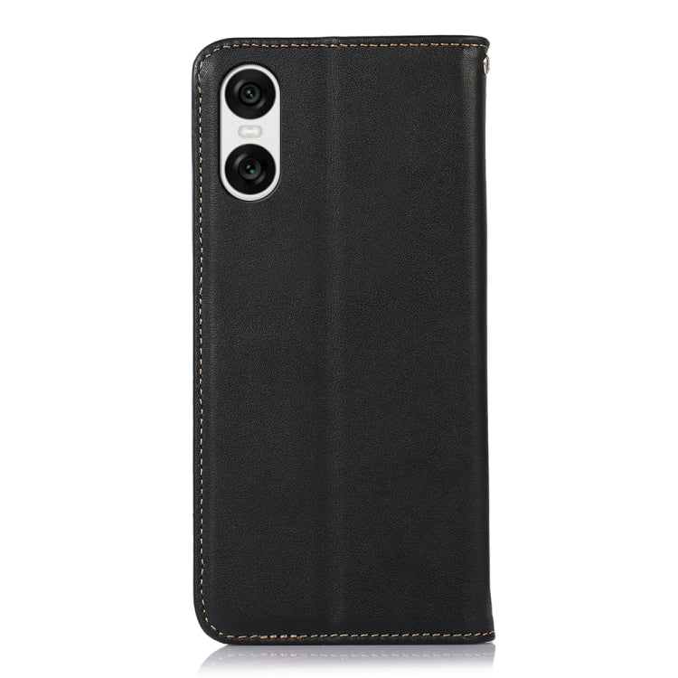 For Sony Xperia 10 VI KHAZNEH Nappa Top Layer Cowhide Leather Phone Case
