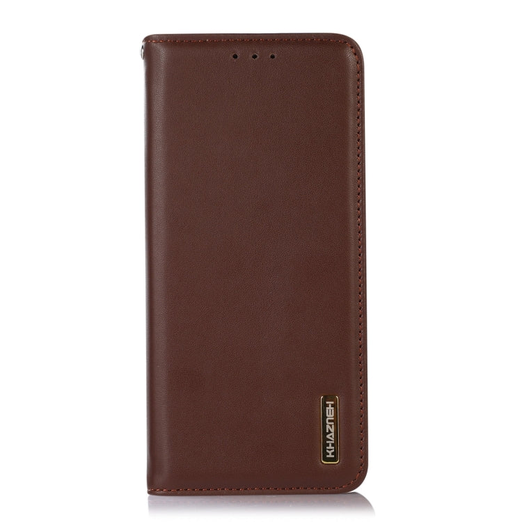 For Sony Xperia 1 VI KHAZNEH Nappa Top Layer Cowhide Leather Phone Case