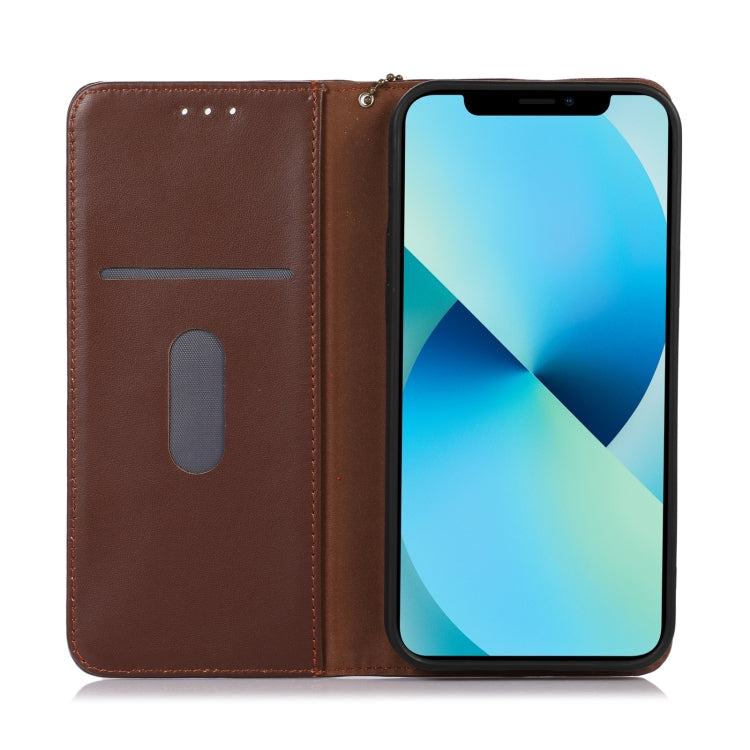 For Sony Xperia 1 VI KHAZNEH Nappa Top Layer Cowhide Leather Phone Case