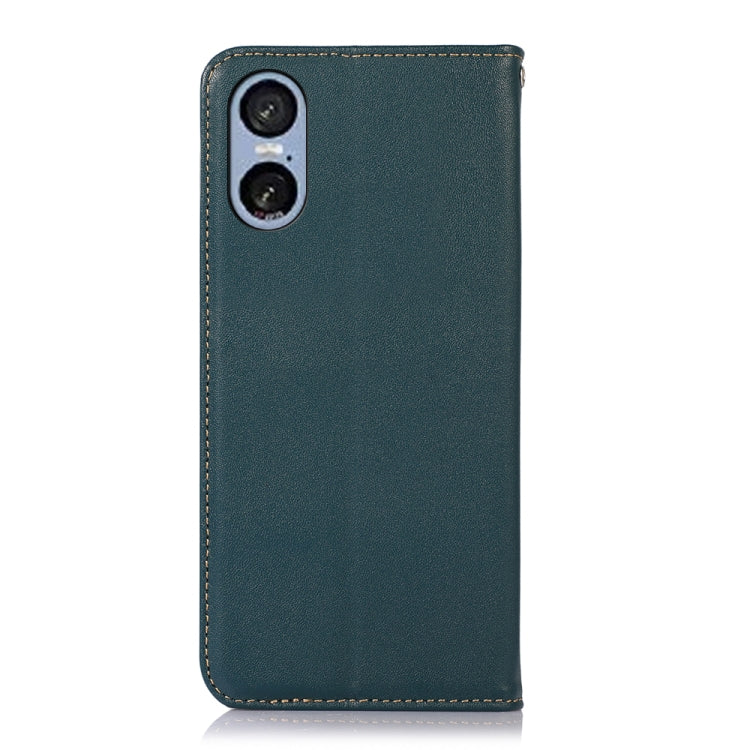 For Sony Xperia 5 VI KHAZNEH Nappa Top Layer Cowhide Leather Phone Case