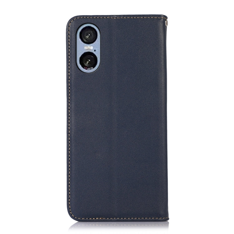 For Sony Xperia 5 VI KHAZNEH Nappa Top Layer Cowhide Leather Phone Case