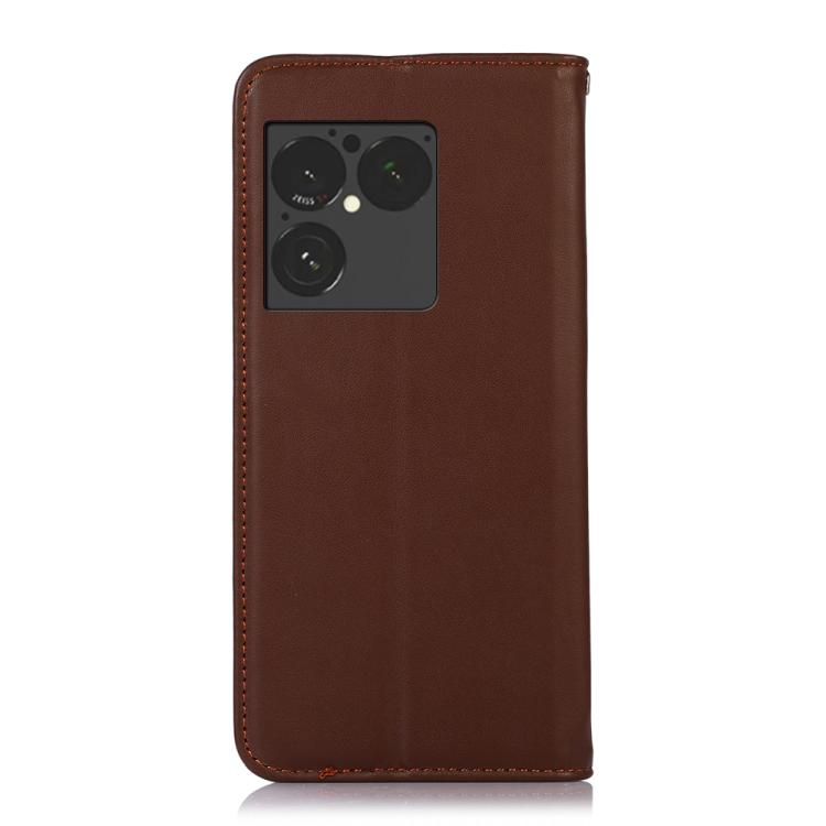 For Sony Xperia 1 VIII KHAZNEH Nappa Top Layer Cowhide Leather Phone Case