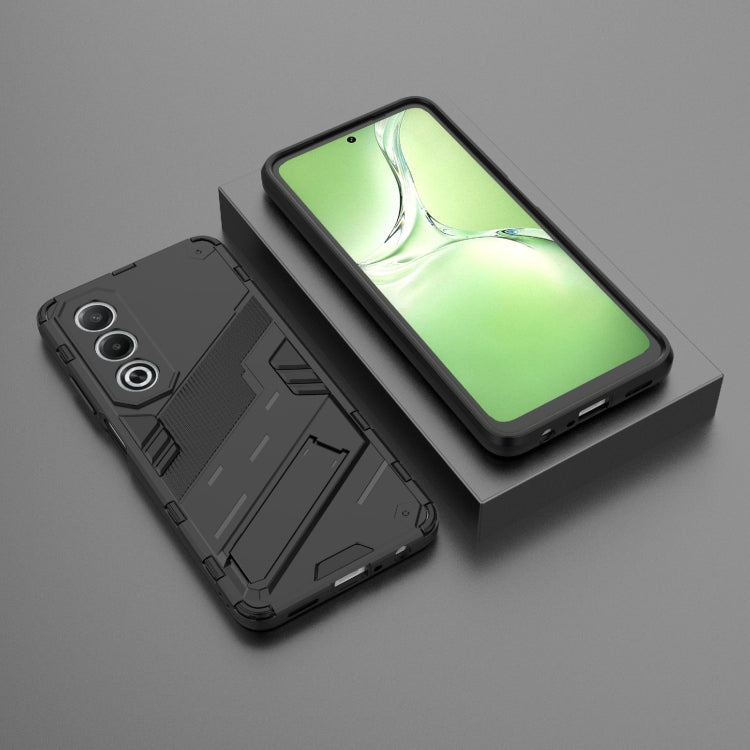 For OPPO K12x 5G Global Punk Armor 2 in 1 PC + TPU Phone Case with Holder