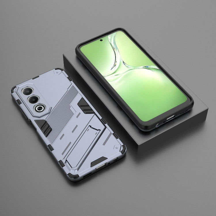 For OPPO K12x 5G Global Punk Armor 2 in 1 PC + TPU Phone Case with Holder