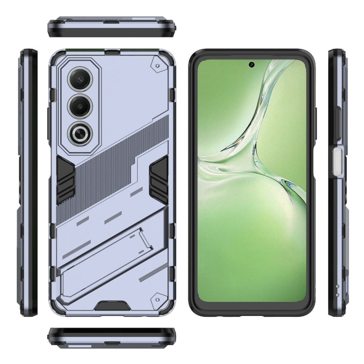 For OPPO K12x 5G Global Punk Armor 2 in 1 PC + TPU Phone Case with Holder