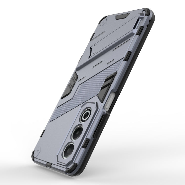 For OPPO K12x 5G Global Punk Armor 2 in 1 PC + TPU Phone Case with Holder