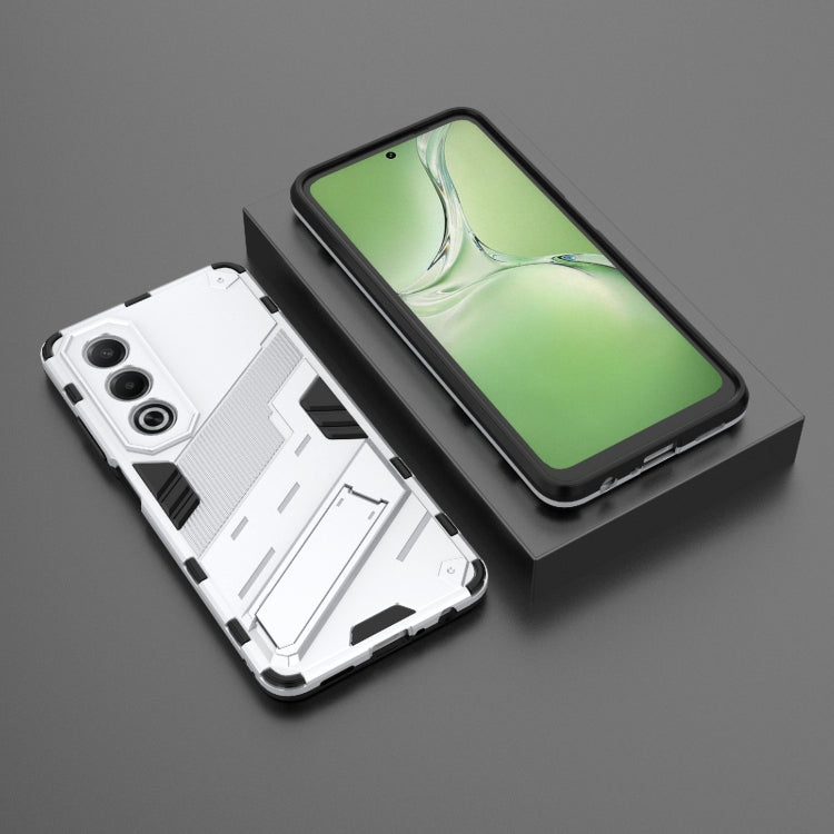 For OPPO K12x 5G Global Punk Armor 2 in 1 PC + TPU Phone Case with Holder