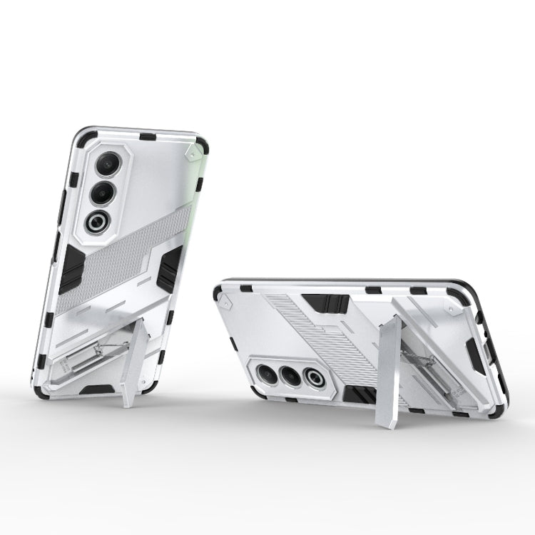For OPPO K12x 5G Global Punk Armor 2 in 1 PC + TPU Phone Case with Holder