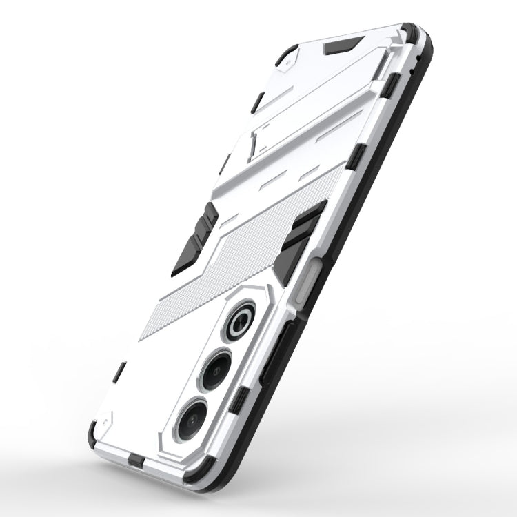 For OPPO K12x 5G Global Punk Armor 2 in 1 PC + TPU Phone Case with Holder
