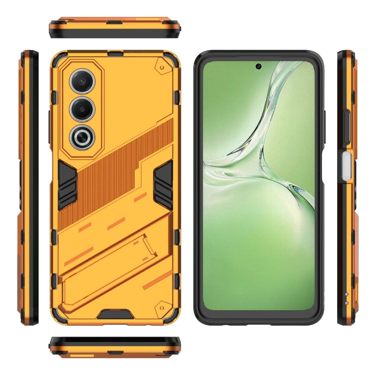 For OPPO K12x 5G Global Punk Armor 2 in 1 PC + TPU Phone Case with Holder