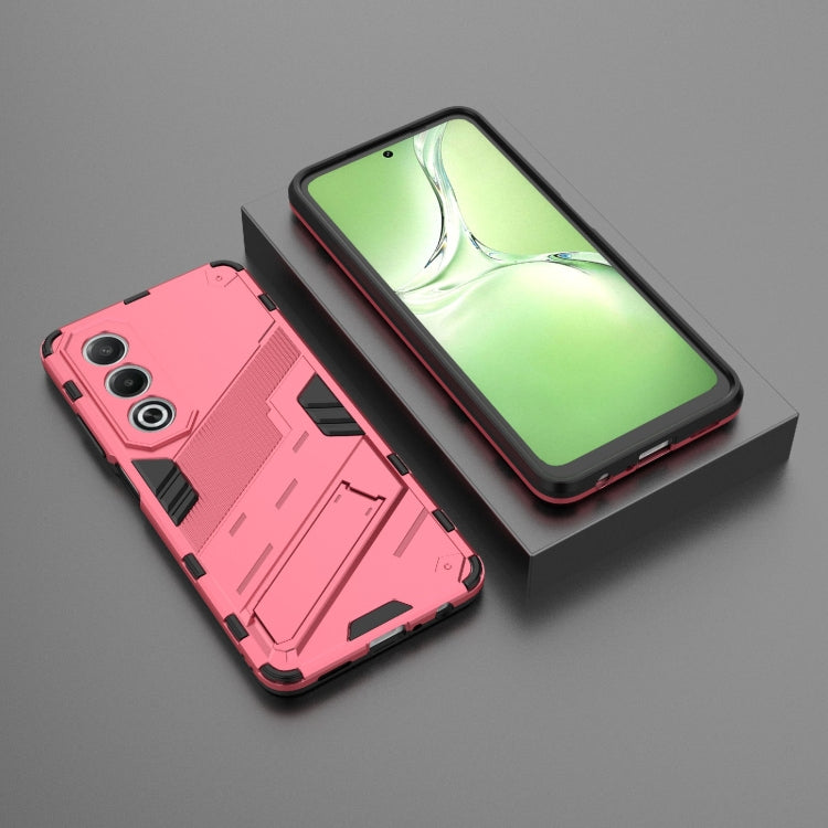 For OPPO K12x 5G Global Punk Armor 2 in 1 PC + TPU Phone Case with Holder