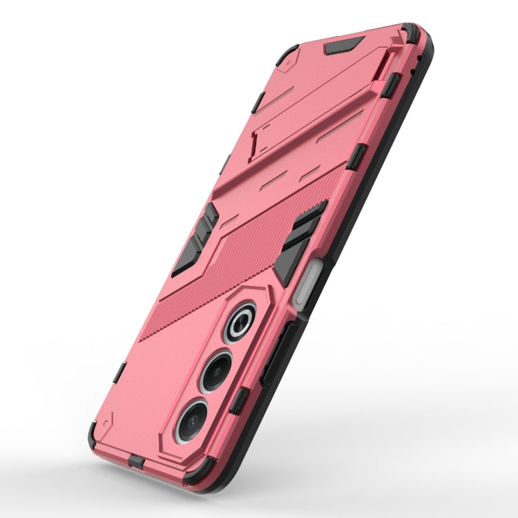 For OPPO K12x 5G Global Punk Armor 2 in 1 PC + TPU Phone Case with Holder