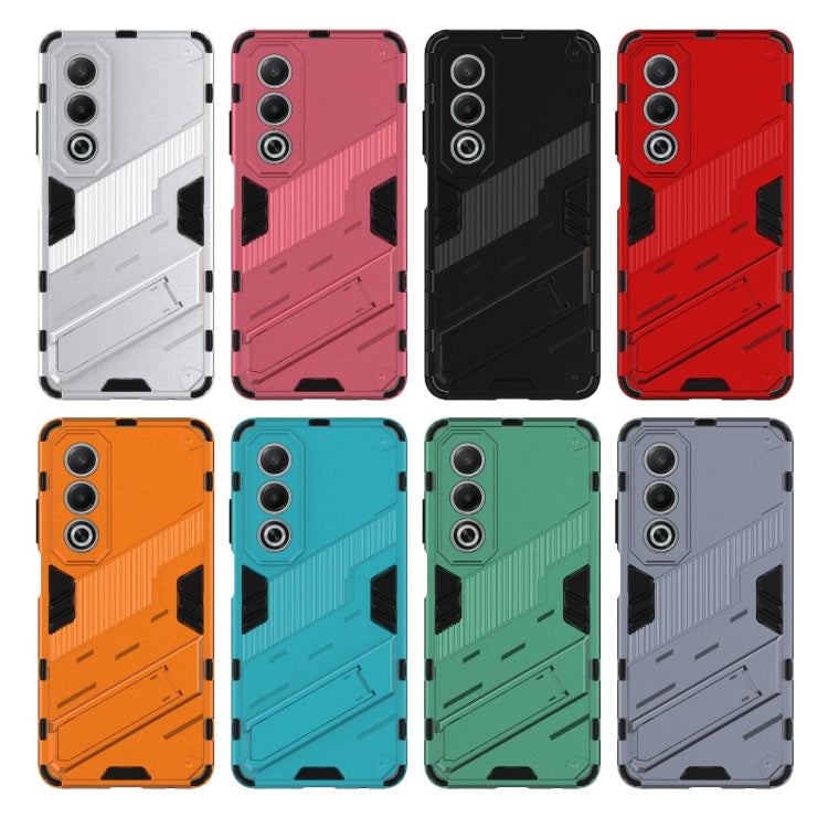 For OPPO K12x 5G Global Punk Armor 2 in 1 PC + TPU Phone Case with Holder