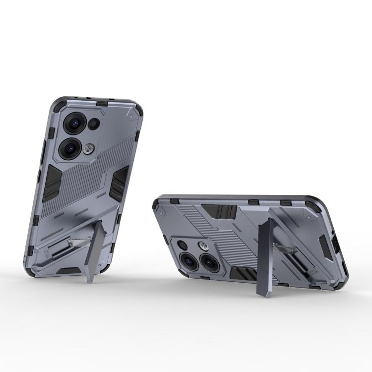 For OPPO Reno13 5G Global Punk Armor 2 in 1 PC + TPU Phone Case with Holder