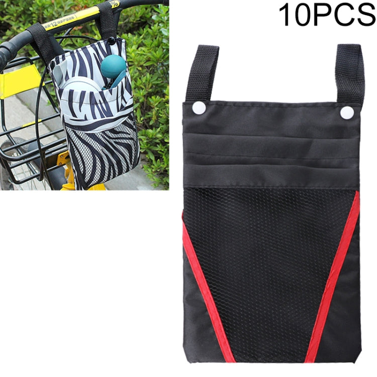 10 PCS Bicycle Phone Bag Hanging Basket Storage Bag Front Head Bag