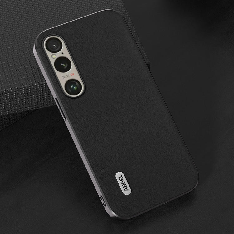 For Sony Xperia 1 VI ABEEL Haze Texture PU Phone Case