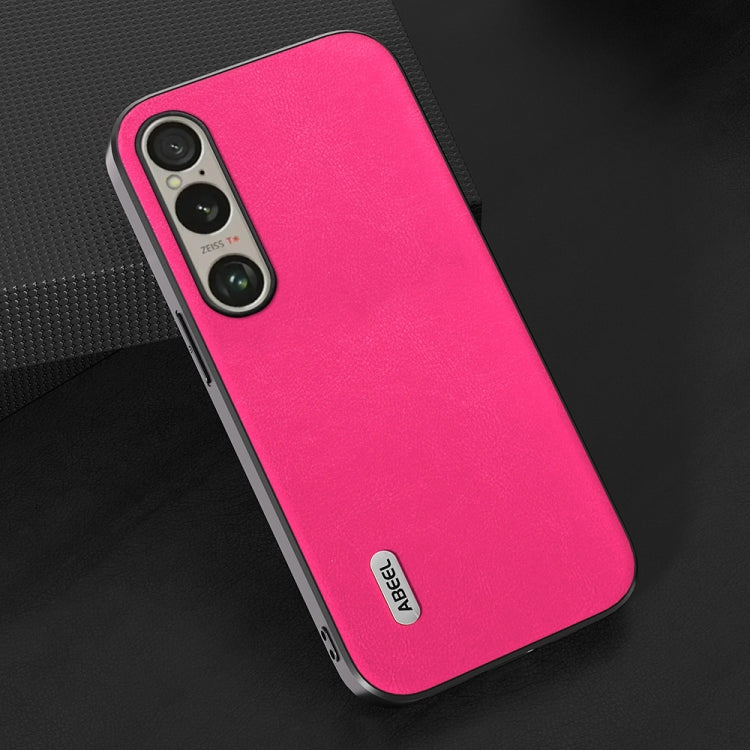 For Sony Xperia 1 VI ABEEL Haze Texture PU Phone Case