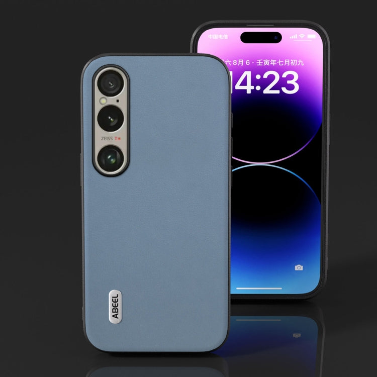 For Sony Xperia 1 VI ABEEL Haze Texture PU Phone Case