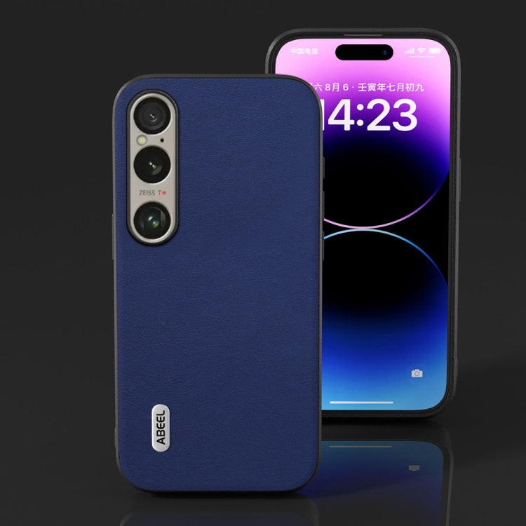 For Sony Xperia 1 VI ABEEL Haze Texture PU Phone Case