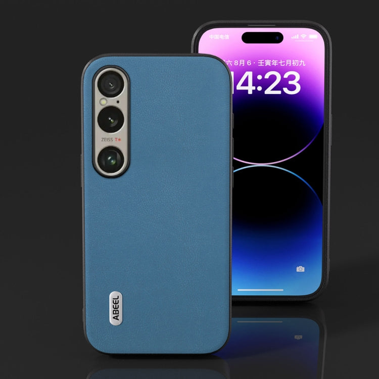 For Sony Xperia 1 VI ABEEL Haze Texture PU Phone Case