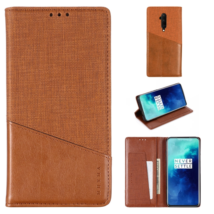 For OnePlus 7T Pro MUXMA MX109 Horizontal Flip Leather Case with Holder & Card Slot & Wallet