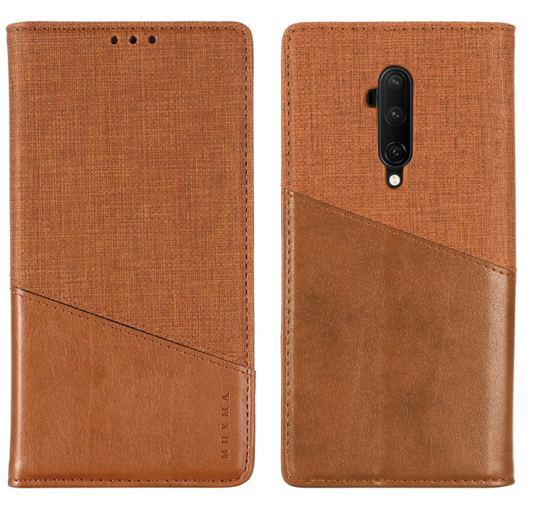 For OnePlus 7T Pro MUXMA MX109 Horizontal Flip Leather Case with Holder & Card Slot & Wallet