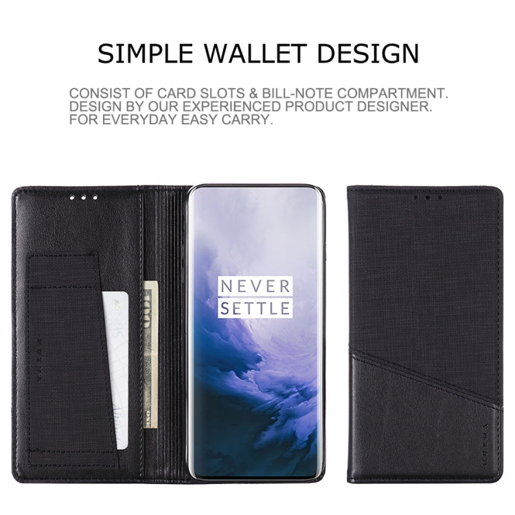 For OnePlus 7 Pro MUXMA MX109 Horizontal Flip Leather Case with Holder & Card Slot & Wallet