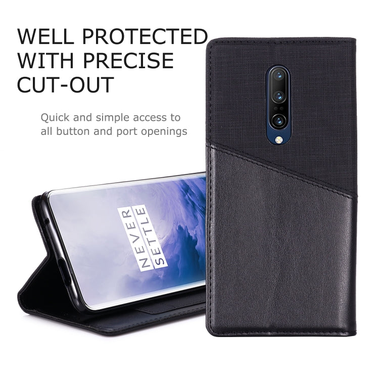 For OnePlus 7 Pro MUXMA MX109 Horizontal Flip Leather Case with Holder & Card Slot & Wallet
