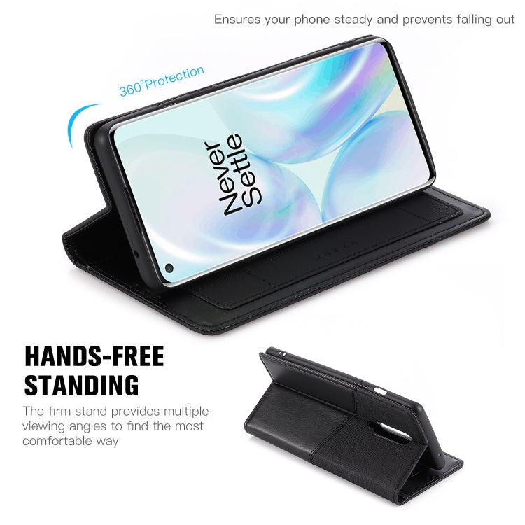 For OnePlus 8 MUXMA MX109 Horizontal Flip Leather Case with Holder & Card Slot & Wallet