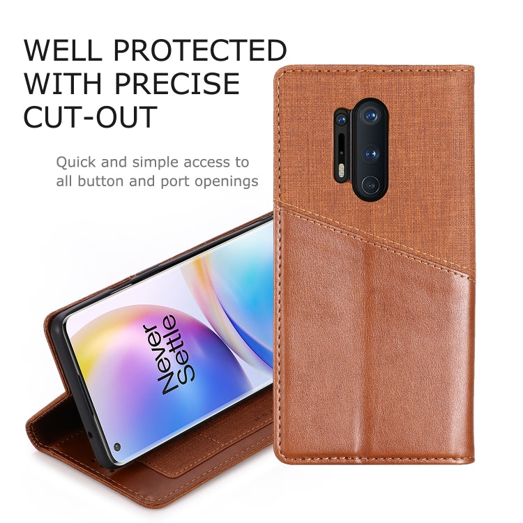 For OnePlus 8 Pro MUXMA MX109 Horizontal Flip Leather Case with Holder & Card Slot & Wallet