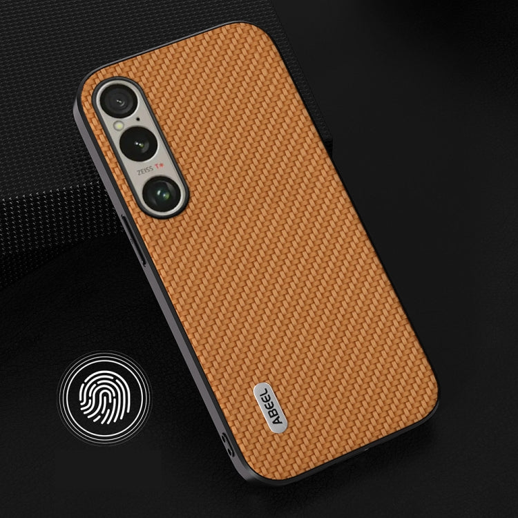 For Sony Xperia 1 VI ABEEL Carbon Fiber Texture Protective Phone Case